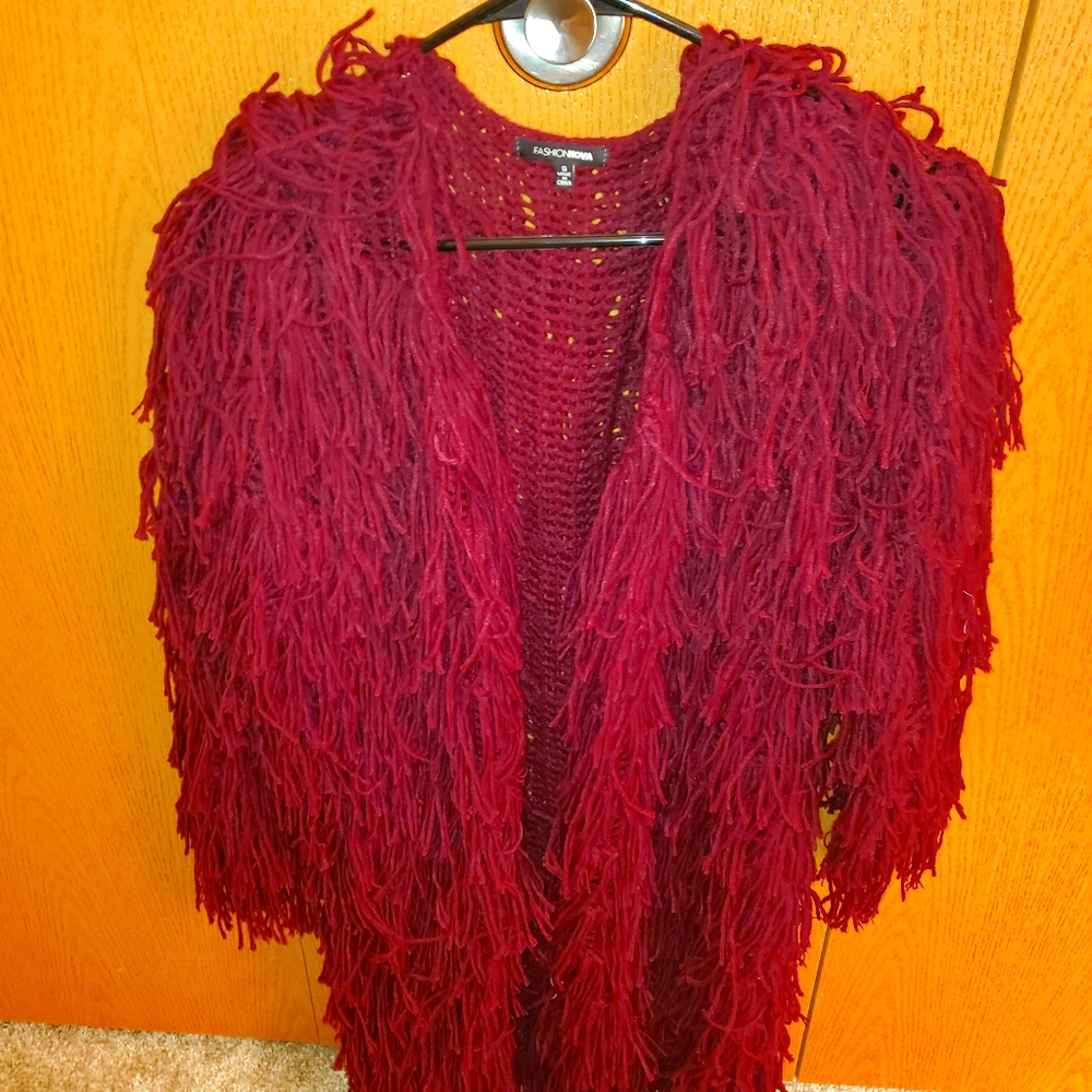 Faahionnova Fringed Cardigan